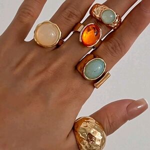 Ring Set and Free Earring NWOT